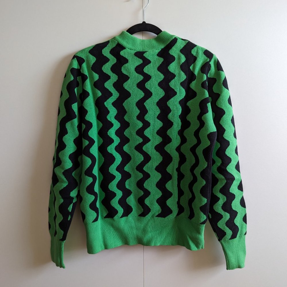 Monki wavy knit sweater